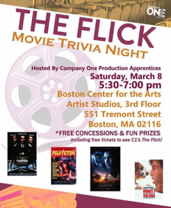 FLICK BYE movie trivia poster