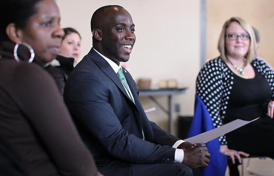 Shaun Blugh, 30, has been appointed the City of Boston’s first-ever chief diversity officer.  Photo: Suzanne Kreiter/Globe staff