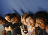 L to R: Tory Bullock, DJ Reazon, Nik Walker, Terri Deletetsky, Danny Balel, Marvelyn McFarlane