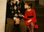 Joe Lanza (Clay)  and Rebecca Skye Hamberg (Kayla)
