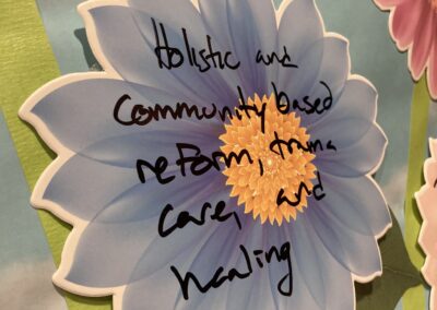 Holistic and community based reform, trauma care, and healing